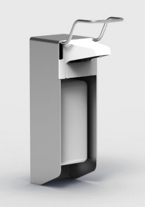 Wandspender Aluminiumgehäuse 500ml / kurzarm