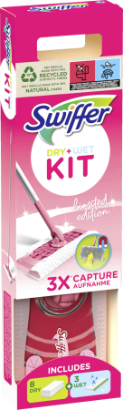 Swiffer StarterSet Pink Dry & Wet *Limited Edition*