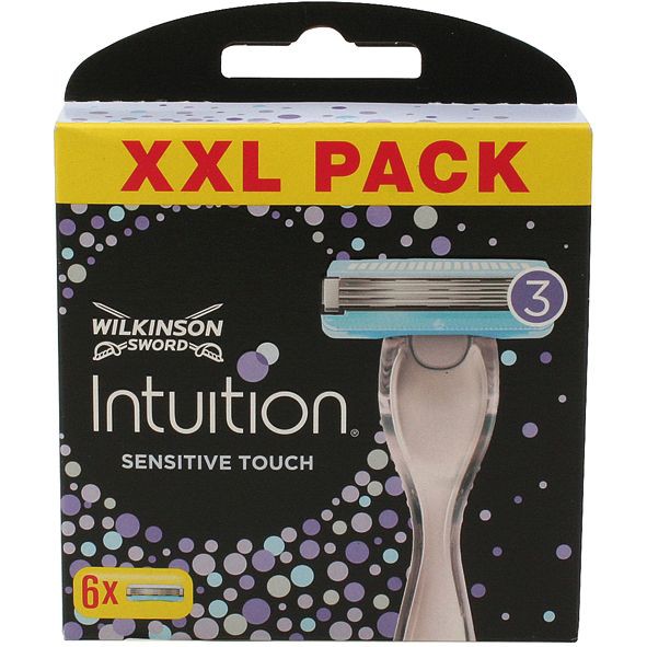 Wilkinson Intuition Sensitive Touch 6 Rasierklingen XXL Pack