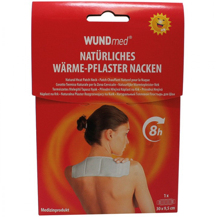 WUNDmed Natürliches Wärme-Pflaster für den Nacken 30 x 9,5 cm